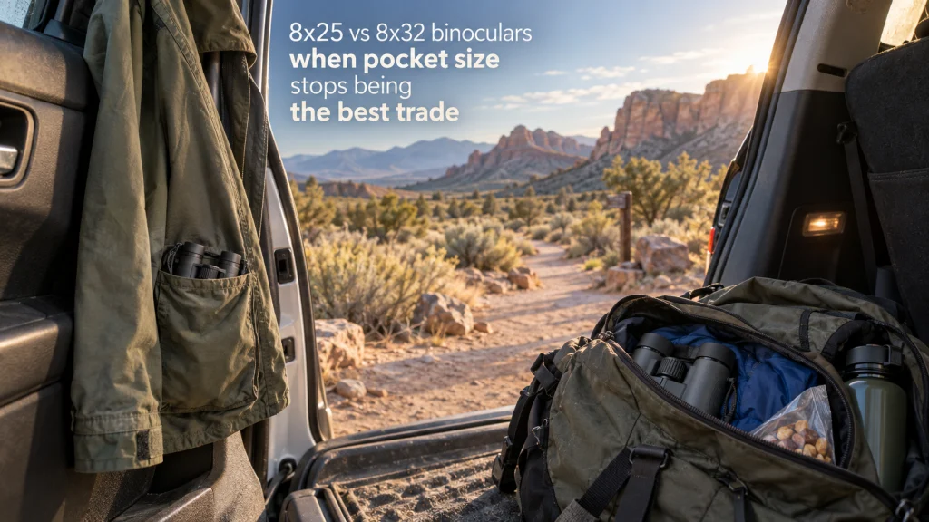 8X25 Vs 8X32 Binoculars