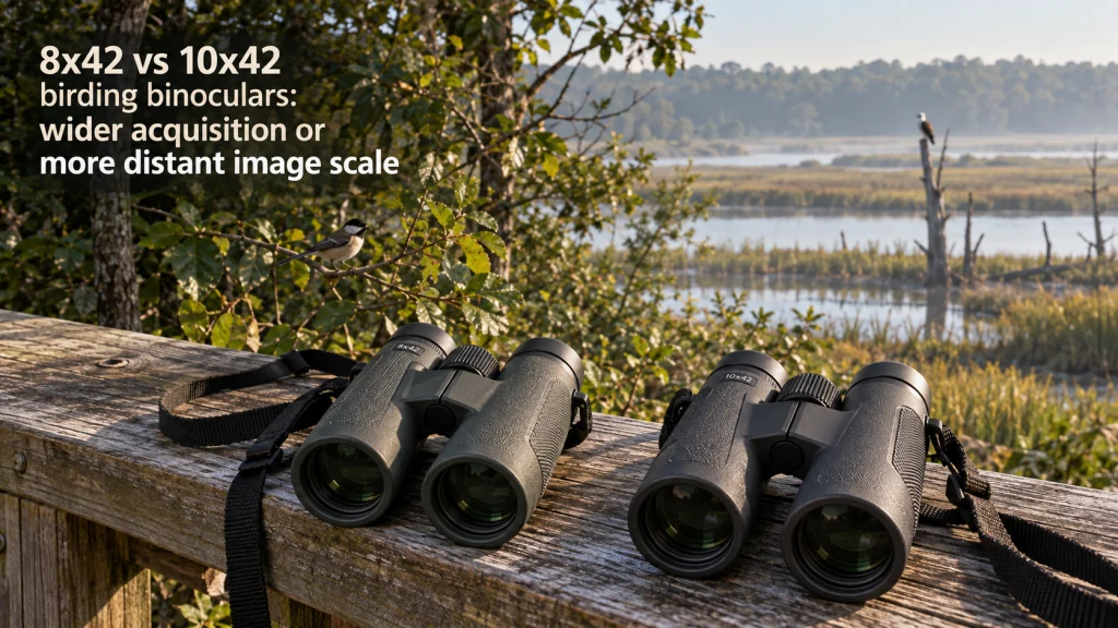8X42 Vs 10X42 Binoculars For Birding