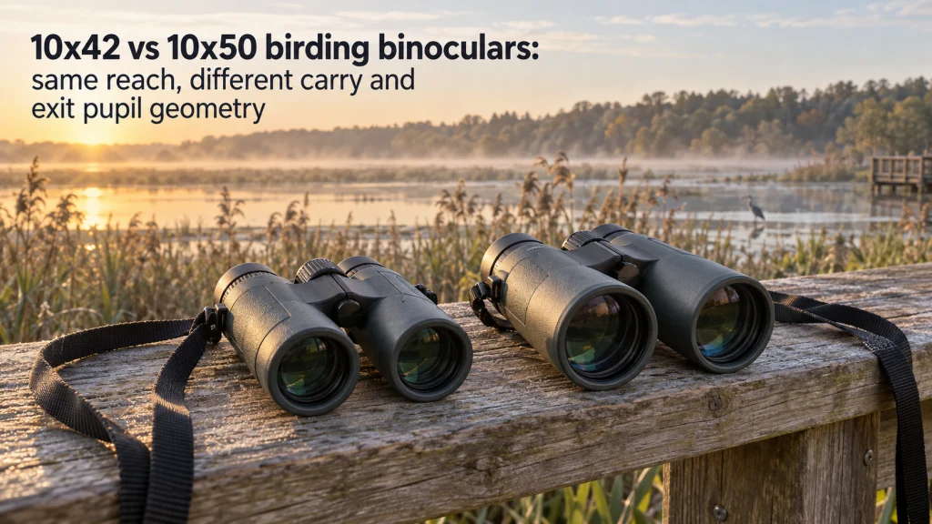 10X42 Vs 10X50 Binoculars For Birding