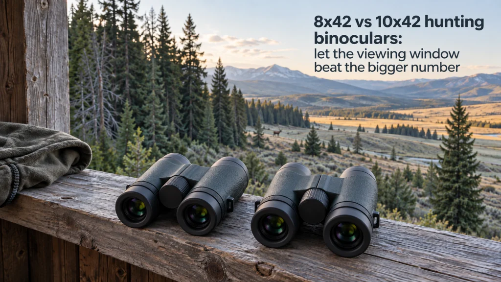 8X42 Vs 10X42 Binoculars For Hunting