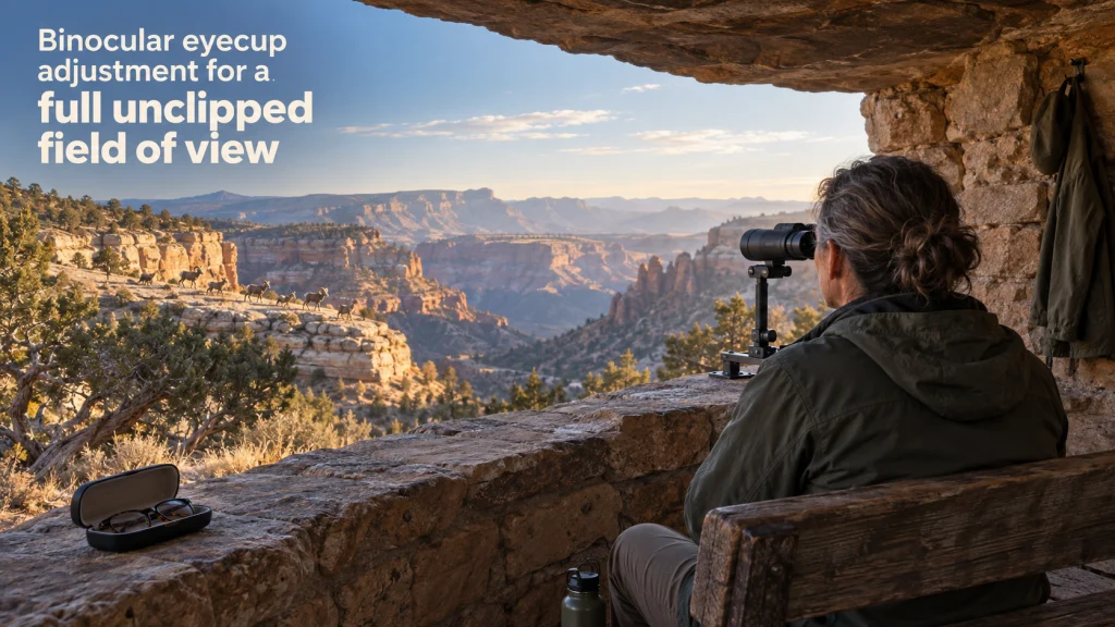 Binocular Eyecup Adjustment