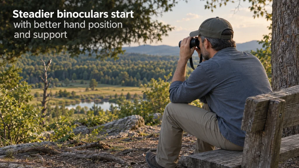 How To Hold Binoculars Steady