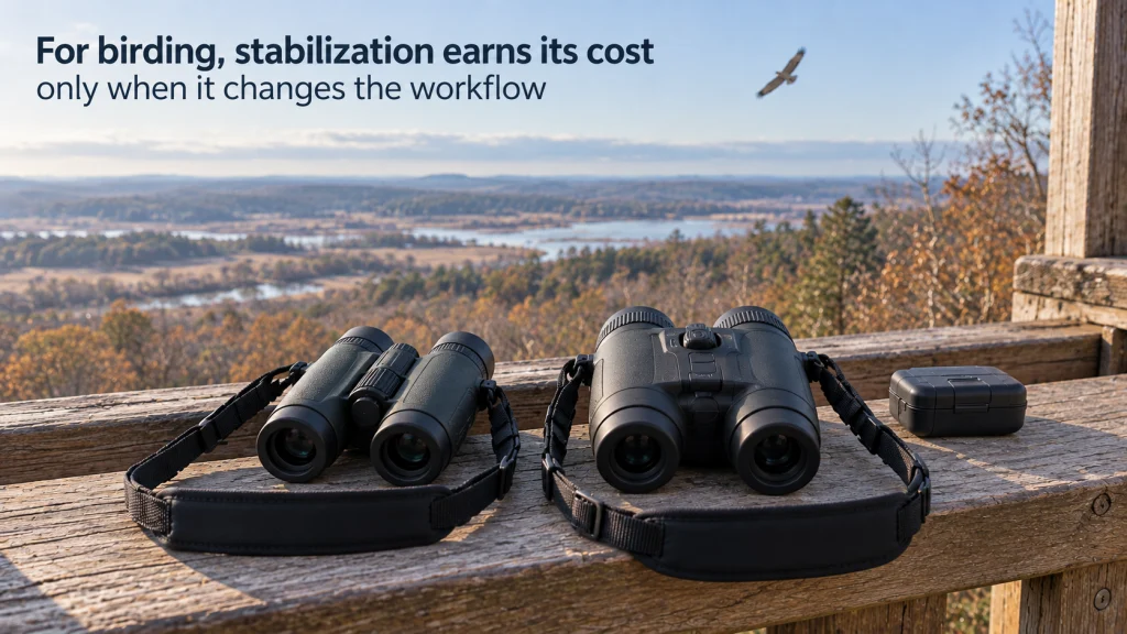 Image Stabilized Binoculars For Birding
