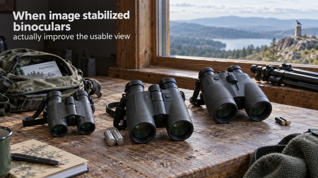 Image Stabilized Binoculars