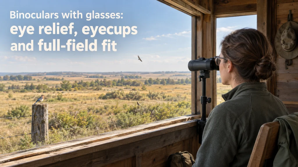 Using Binoculars With Glasses